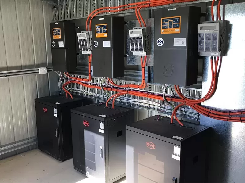 Solar Battery Installation